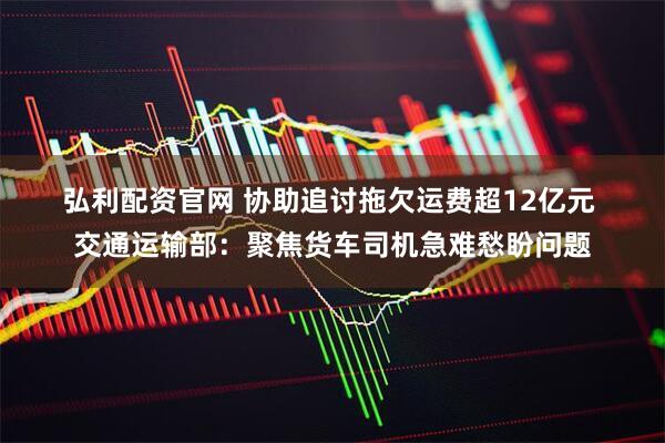 弘利配资官网 协助追讨拖欠运费超12亿元 交通运输部：聚焦货车司机急难愁盼问题
