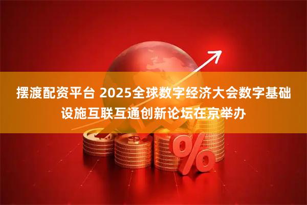 摆渡配资平台 2025全球数字经济大会数字基础设施互联互通创新论坛在京举办