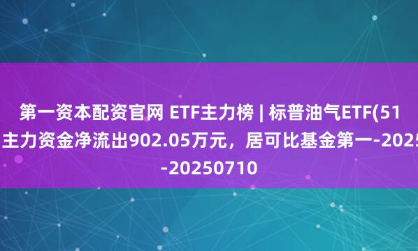 第一资本配资官网 ETF主力榜 | 标普油气ETF(513350)主力资金净流出902.05万元，居可比基金第一-20250710